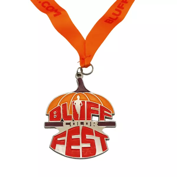 Pumpkin run medals