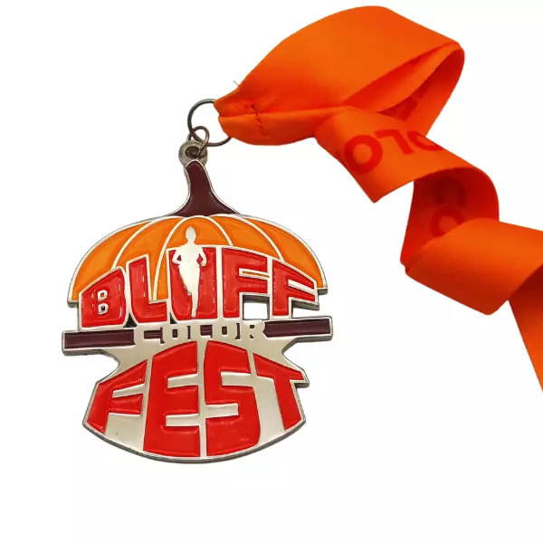 Pumpkin run medals (2)